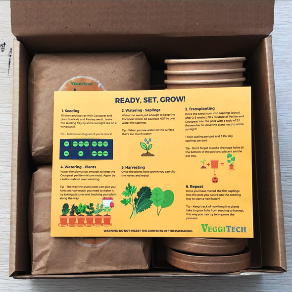 VeggiTech Grow Kit - Wakingland