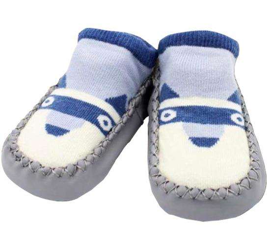 Blue Wolf Shoe Socks - Wakingland